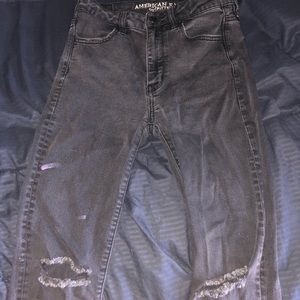 Ripped Knee American Eagle Jeans